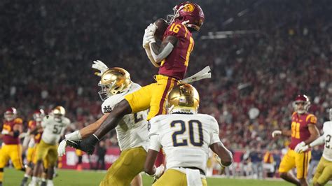 notre dame vs usc score|usc vs notre dame record.
